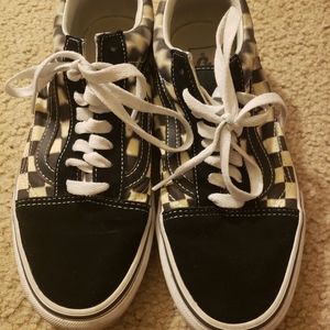 Blur Suede Vans